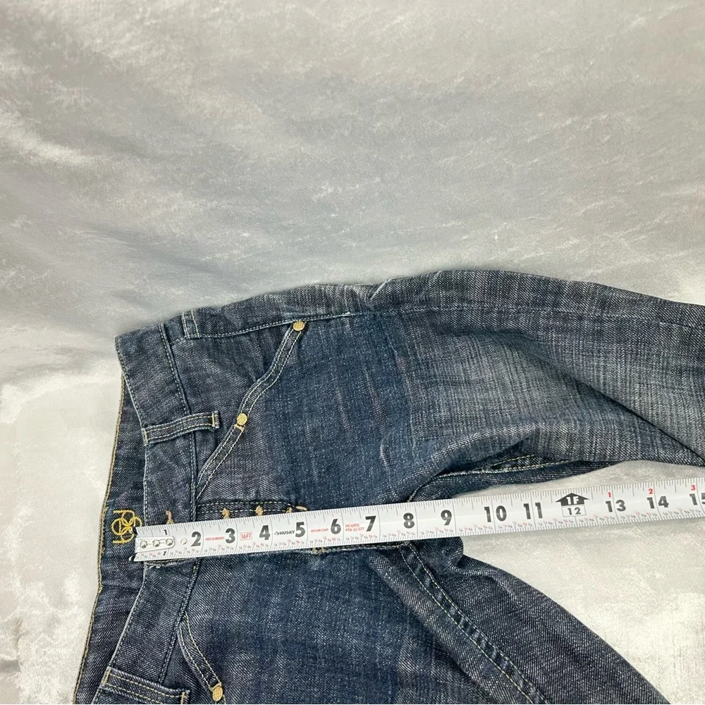 Bebe Vintage Low Rise Blue Jeans Size 27 - Picture 8 of 8